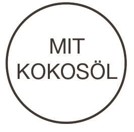 Mit Kokosöl Logo